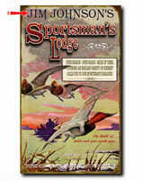 Antique-look hunting sign personalized with your custom information